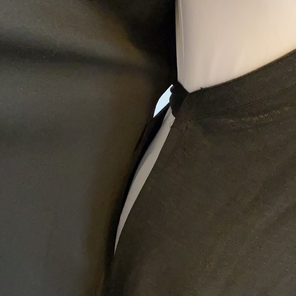 Julie Brown Black Metallic Wrap Dress - Picture 8 of 10